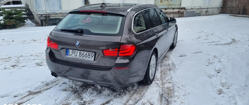 BMW Seria 5 cena 52000 przebieg: 201000, rok produkcji 2011 z Puławy małe 56